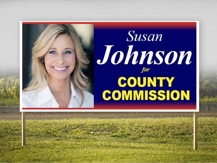 Campaign Road Signs
